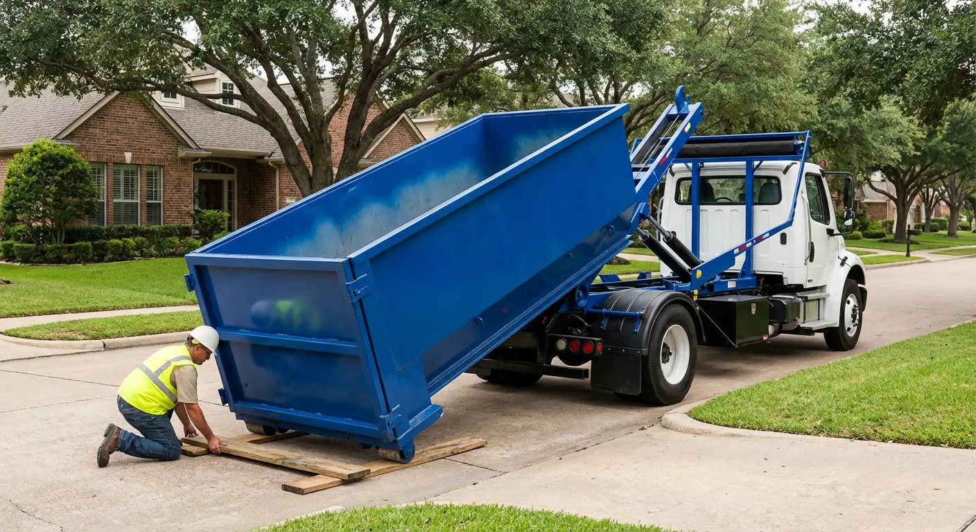 Roll-off dumpster rental services in Downtown Millbrook