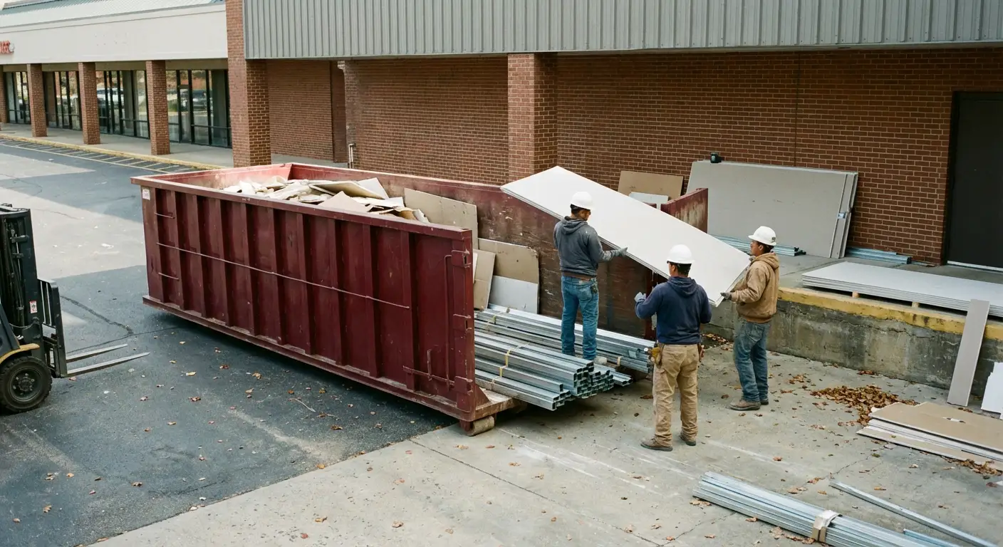 Commercial Strip-Mall Demolition in Millbrook, AL