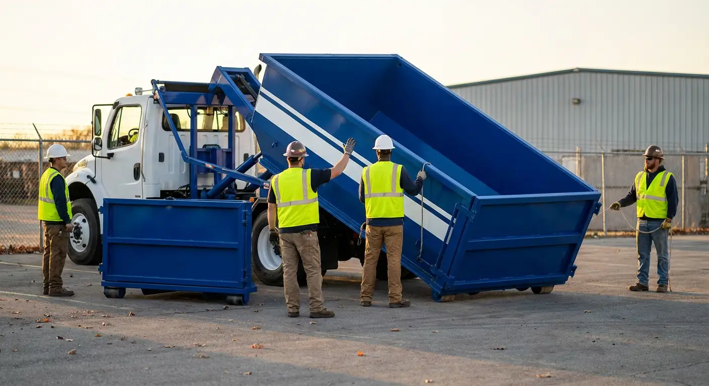 Roll-off dumpster service in Millbrook, AL